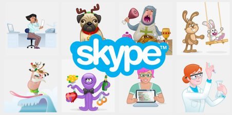 Skype Mojis and emojis