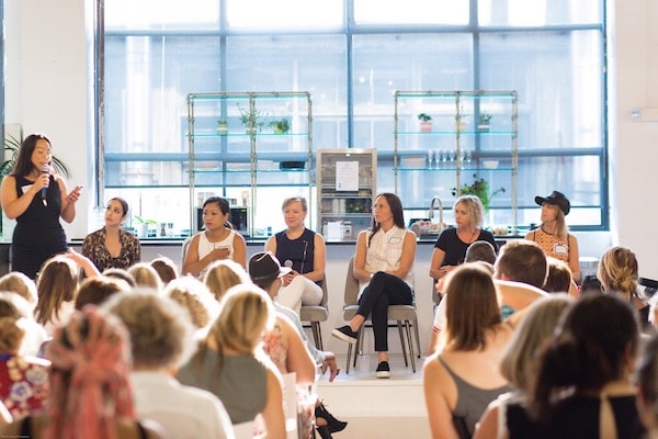 A talk at The Riveter in Seattle